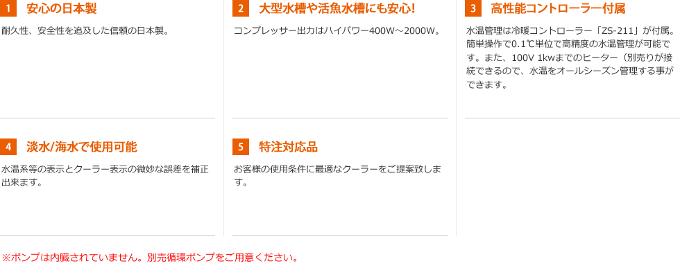 CLシリーズ製品特徴