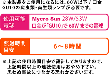 使用可能電球