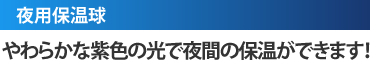 夜用保温球